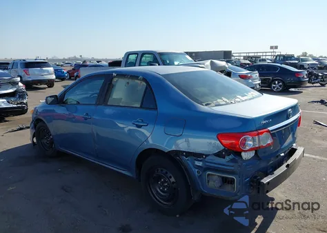 2012 Toyota Corolla Le из США, поврежденный, VIN 5YFBU4EE5CP051741